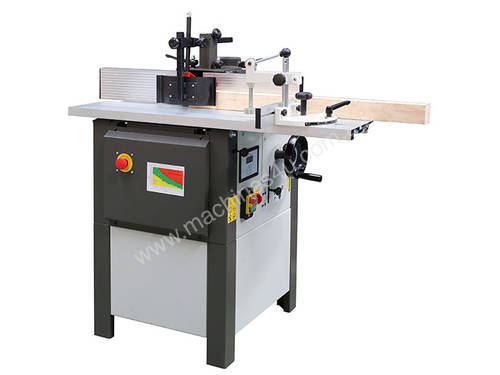 1500W 30mm Spindle Moulder with Aluminium Fence + Aluminium Sliding Table WS500F by Oltre