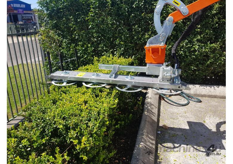 caption Rinieri BRM Hedge Cutter Arm with 4 Disc Cutter Head (1,400 mm)