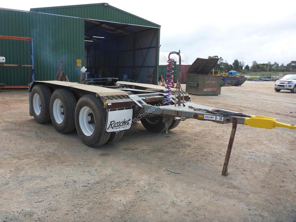 Buy Used 2008 PG&A 2008 PG A Tri Axle Converter Dolly D36 Dolly