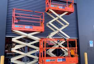 JLG-ES1932 19ft Electric Scissor lift - Electric Drive - Optional Trailer Package