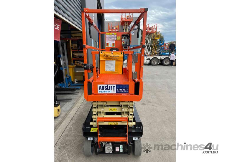 caption JLG-ES1932 19ft Electric Scissor lift - Electric Drive - Optional Trailer Package