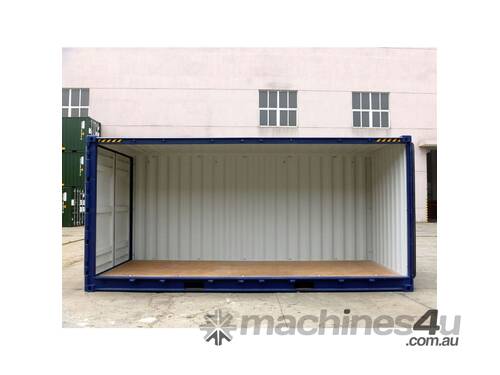 New 20 Foot High Cube Open Side Shipping Container in Stock Brisbane
