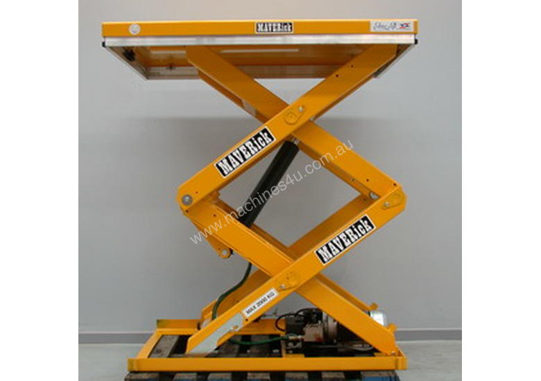 caption Maverick - Double Scissor Lift Table