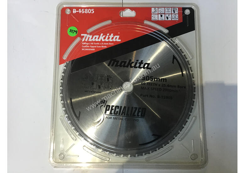 New makita Makita 305mm 12 x 24 4mm x 60 Teeth TCT Specialized Metal ...