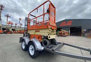 QLD ACCESS - JLG ES1932 Electric Scissor and Trailer Package