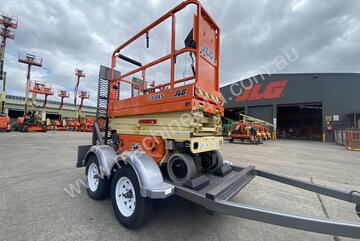 QLD ACCESS - JLG ES1932 Electric Scissor and Trailer Package