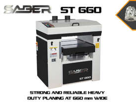 Strong Robust And Reliable Thicknesser At 660 mm Wide - picture0' - Click to enlarge