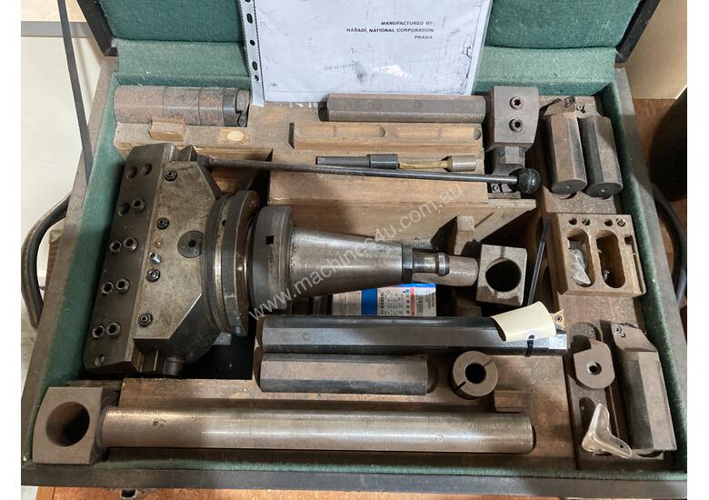 Used narex Used VHU160 Narex Universal Boring and Facing Head Milling Machine Tooling and