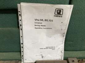 Used VHU-160 Narex Universal Boring and Facing Head - picture1' - Click to enlarge