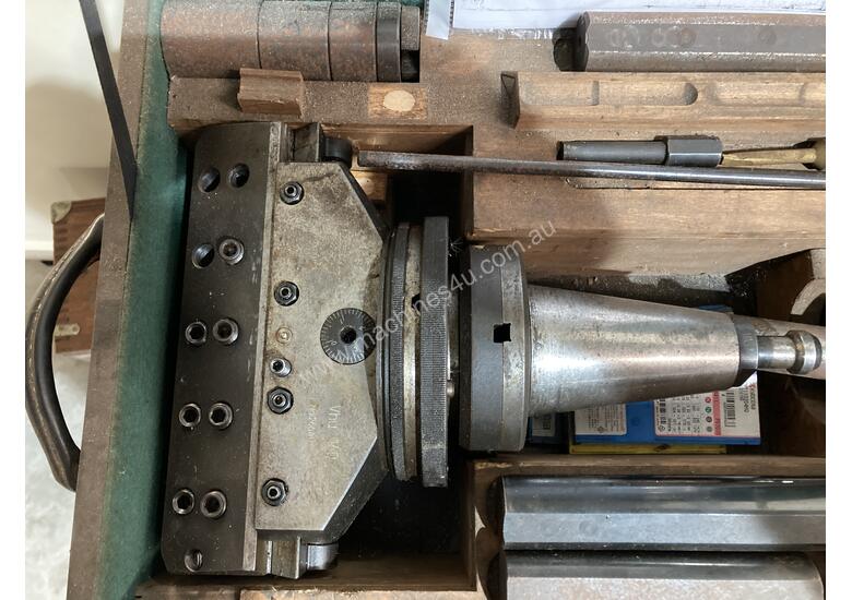 Used narex Used VHU160 Narex Universal Boring and Facing Head Milling Machine Tooling and
