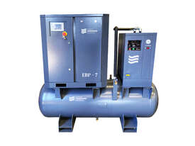 5.5kW Screw Compressor with tank and dryer .85m3/min (30 cfm)  - picture0' - Click to enlarge