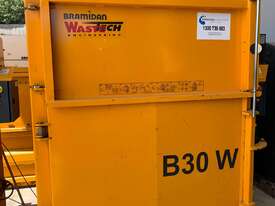 Bramidan B30W Vertical Baler | 30 Tonne Press Force | Great for Cardboard & Plastic - Hire - picture0' - Click to enlarge