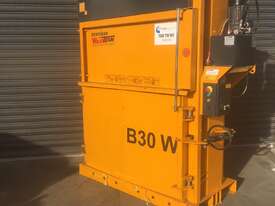 Bramidan B30W Vertical Baler | 30 Tonne Press Force | Great for Cardboard & Plastic - Hire - picture2' - Click to enlarge