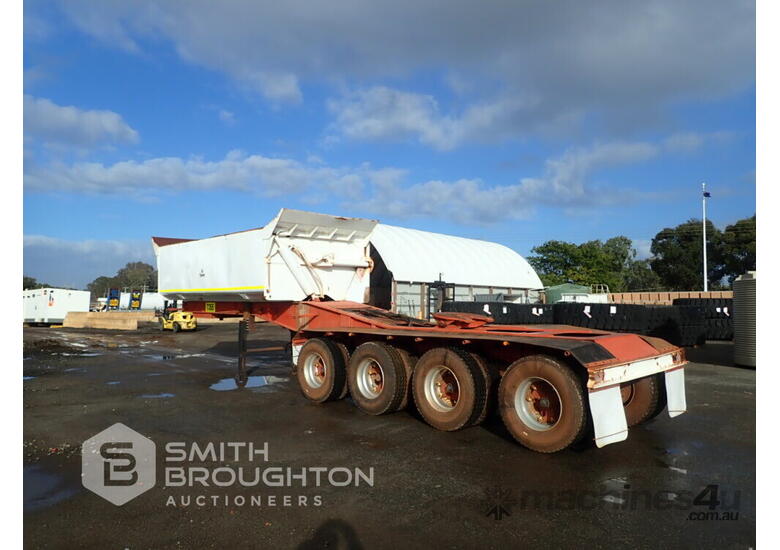 Buy Used CUSTOM BUILT QUAD AXLE SIDE TIPPER A TRAILER Tipping Trailers in , Listed on Machines4u