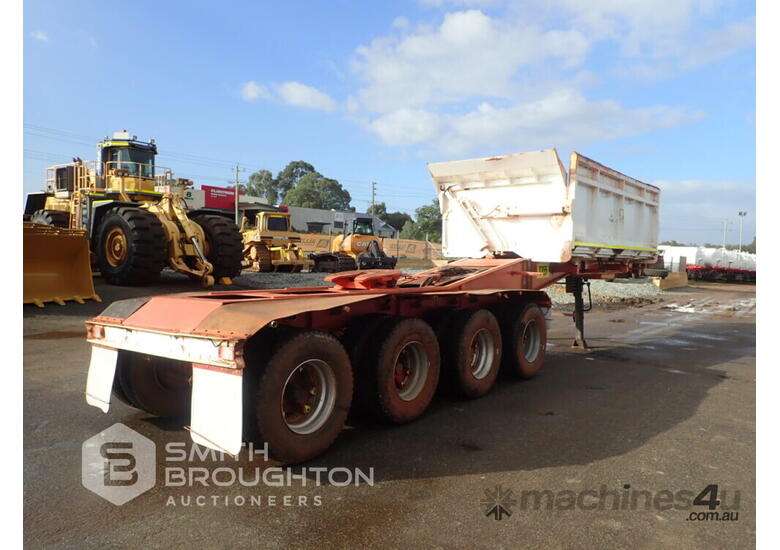 Buy Used CUSTOM BUILT QUAD AXLE SIDE TIPPER A TRAILER Tipping Trailers in , Listed on Machines4u
