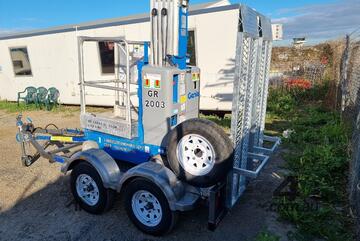 GENIE GR20 20ft ManLift with Trailer GENIE GR20 20ft ManLift with Trailer