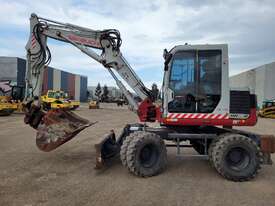 2006 TAKEUCHI TB175W 8T WHEELED EXCAVATOR WITH TILT HITCH AND 3840 HOURS - picture0' - Click to enlarge