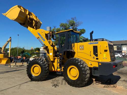 caption HERCULES Heavy Duty HD656F Wheel Loader