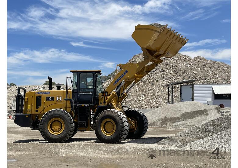caption HERCULES Heavy Duty HD656F Wheel Loader