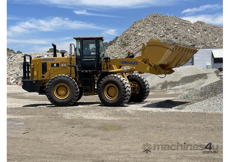 caption HERCULES Heavy Duty HD656F Wheel Loader