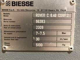 Biesse Rover  C6 cnc router  2009 LOW hrs - picture2' - Click to enlarge