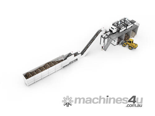 Robotic Sorting system for recyling facilities 