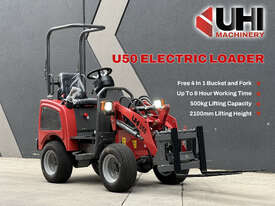 2023 500kg Eco Friendly U50 Electric Wheel Loader - picture0' - Click to enlarge