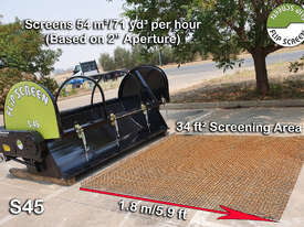 Flipscreen S45 Skid Steer screening bucket (3 - 4t) Custom built to order (2 weeks) - picture1' - Click to enlarge