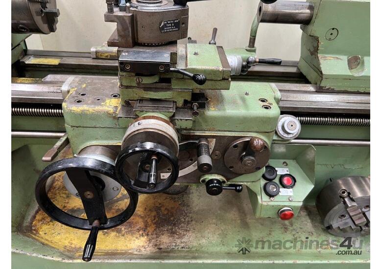 caption WMW Heckert - Mickromat DLZ315 x 500 tool room lathe