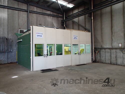 Used 2011 Buratto Cristiano & C. S.N.C Sound Proof Welding Booth Cabin ...