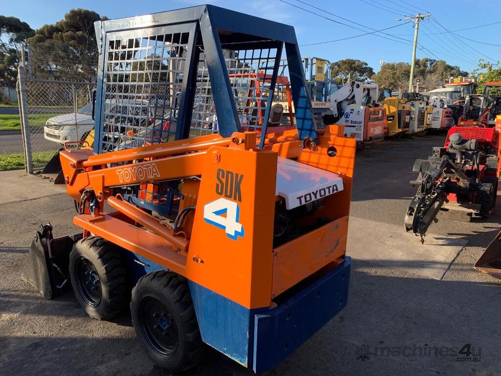Used Toyota SDK4 Skid Steer Loaders in BROOKLYN, VIC