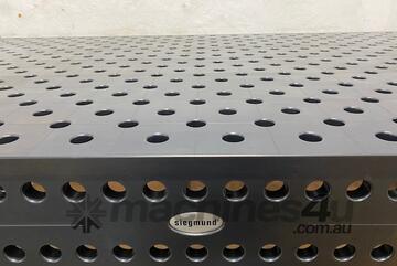 Siegmund Welding Table 3,000x1,500x200mm Professional Extreme Plasma Nitride