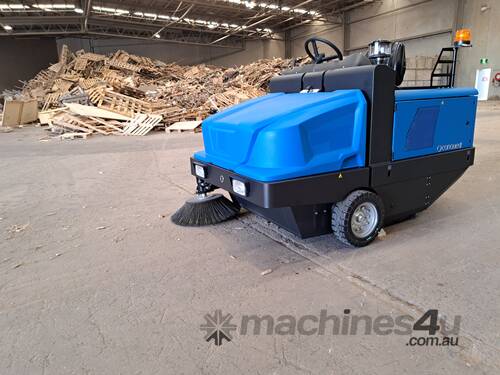 BUY CONQUEST Heavy Duty Ride-on Industrial Sweepers HD120LPG WITH WATERPROOF FILTER * SYDNEY NSW