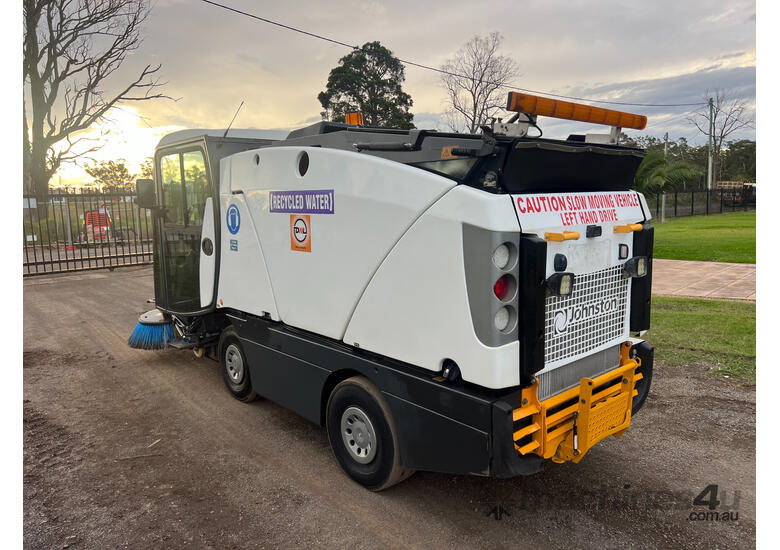 caption MacDonald Johnston CN201 Sweeper Sweeping/Cleaning