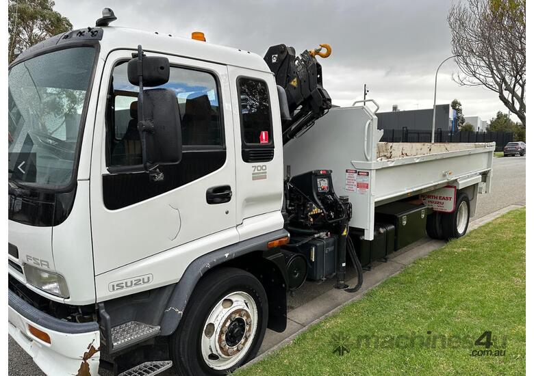 Used 2006 Isuzu 2006 Isuzu FSR Crane Tipper truck Truck Crane in