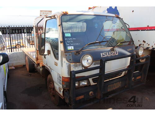 1999 ISUZU N8NP VAN TRAY TRUCK