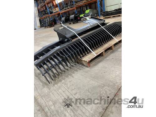 New NORM 2500mm Skidsteer Stick Rake