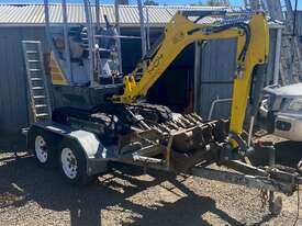 Wacker Neuson Mini Excavator & Tandem Trailer - picture0' - Click to enlarge