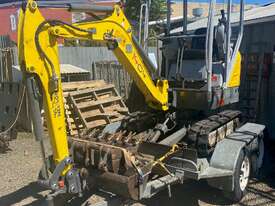 Wacker Neuson Mini Excavator & Tandem Trailer - picture0' - Click to enlarge