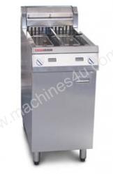 caption Fryer - Austheat AF822 Double Pan Two Basket