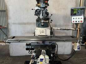 Herless 5hp turret mill with DRO and good selection of tooling - picture1' - Click to enlarge