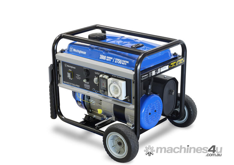 caption CVA Compressors - Westinghouse Portable Generator - WHXC3750-PRO