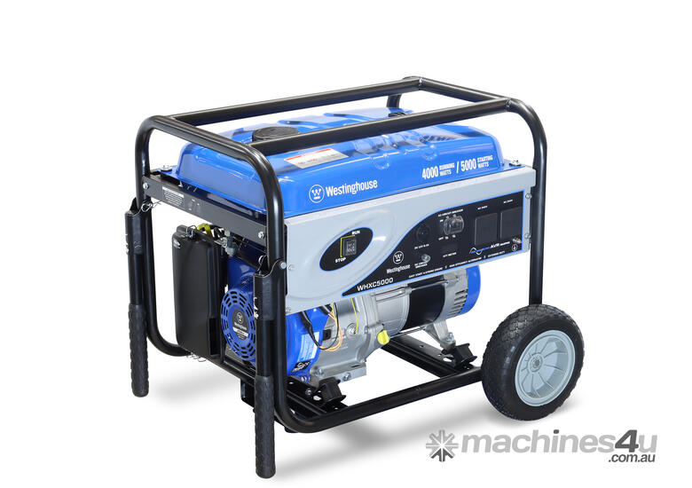 caption CVA Compressors - Westinghouse Portable Generator - WHXC3750-PRO
