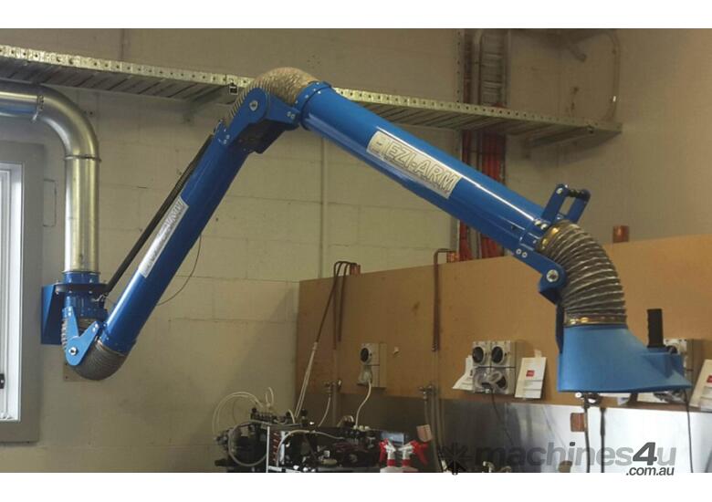 caption Nordfab Ezi Arms- The Smart Choice for Welding Fume Extraction