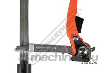 WT16-C1220R Ratchet Welding Table Clamp 120mm Throat Depth, 200mm Height Opening Suits 16mm Weldin