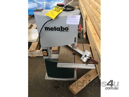 Metabo Bench Top Bandsaw- Model Bss 260 Swift - 240 Volt