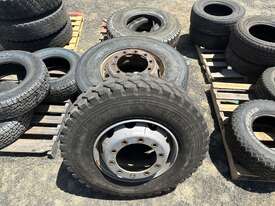 3 x 295 80 R22.5 Tyres on 10 Stud Rims - picture1' - Click to enlarge