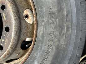 3 x 295 80 R22.5 Tyres on 10 Stud Rims - picture2' - Click to enlarge