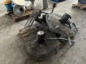 Pallet of Wall Mounted Fans - picture0' - Click to enlarge