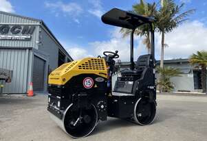 New MULTIPAC 1.2T Vibrating Double Drum Roller